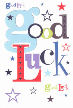 There's a special vibrancy to this good luck card that feels rooted in White City's lively atmosphere. Each carefully rendered letter of 'Good Luck' bursts with personality: the large, breezy blue 'g' anchors a design that flutters with energetic reds, moss greens, and plum purples-an homage to the area's colourful spirit and creative corners. The backdrop is crisp, snowy white, making each colour appear even more alive, like the fresh florals displayed at Flowers White City after morning delivery. Stars of varying sizes and intensities, in hues ranging from inky indigo to pastel lavender and dazzling lime, are scattered across the surface, recalling the starlit evenings above Loftus Road or the first spark of hope before a big event. The smoothness of the cardstock and the even, raised print invite a gentle touch, enhancing the sensory delight. Designed as a companion for well wishes-first days, big dreams, celebratory milestones-this card channels the cheerful support that defines the local community. Whether slipped alongside a bouquet or delivered on its own, the design radiates confidence, optimism, and the supportive energy unique to White City.